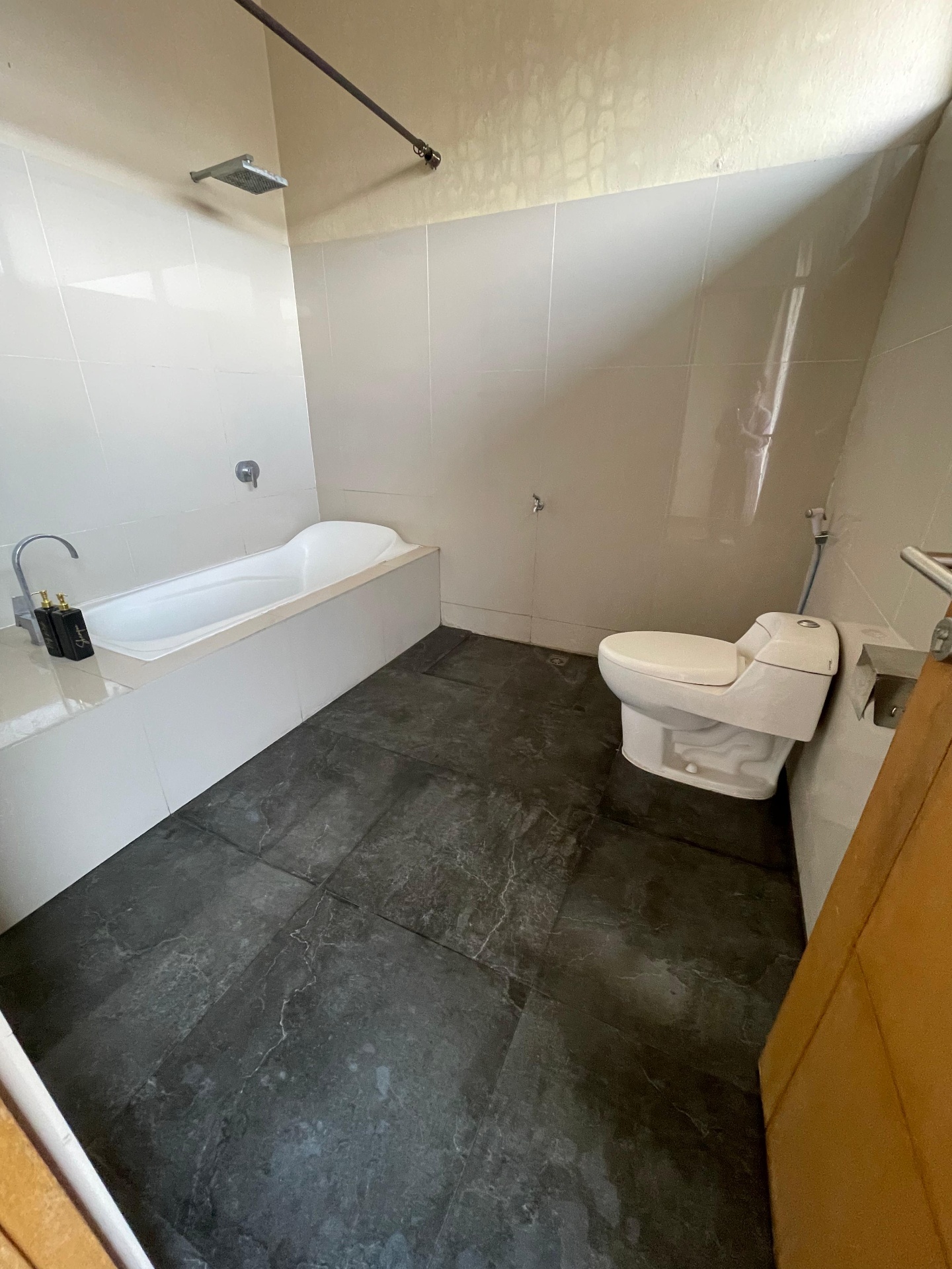 Master bathroom with soaking tub